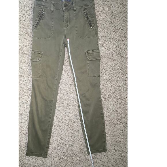 Level 99 Green Skinny Jeggings - Stretchy & Soft - Picture 8 of 13